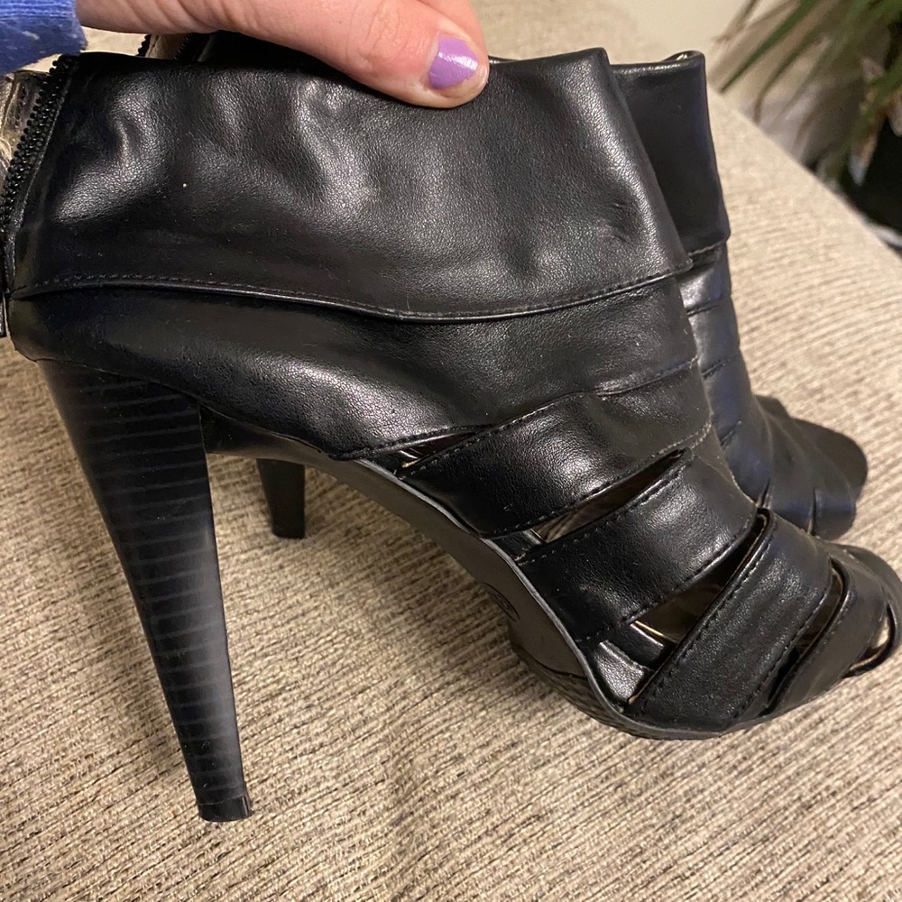 Little black booties size 8.5